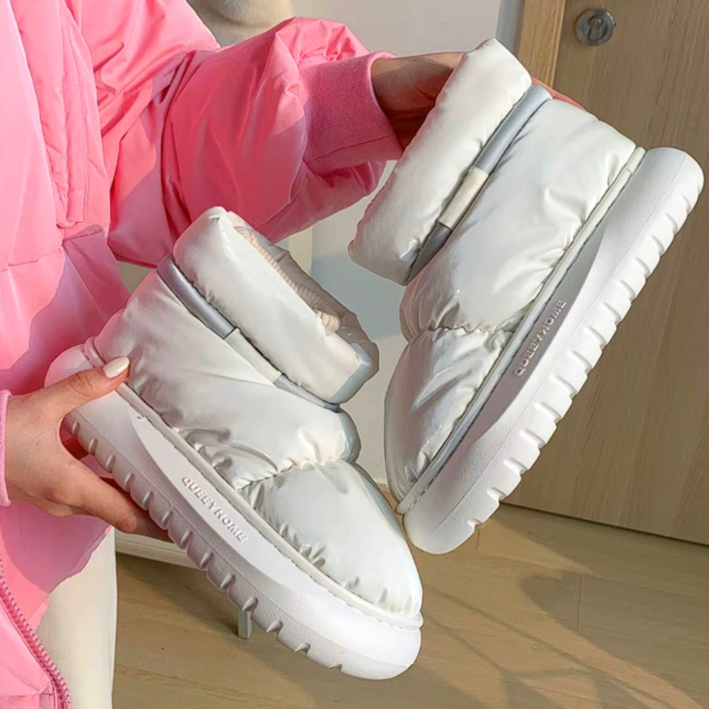 Puffy Studio Booties