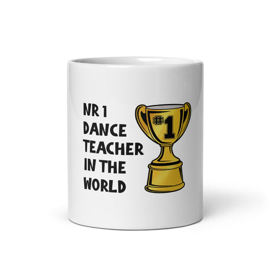 number one dance teacher in the world funny coffee mug balletshirts