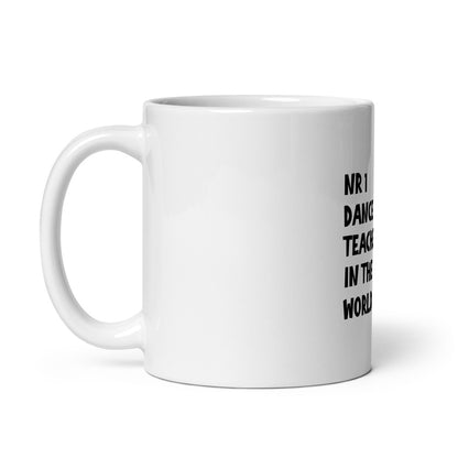 number one dance teacher in the world funny coffee mug balletshirts