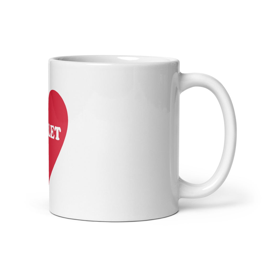 ballet love lover mug coffee tea ballerina cup