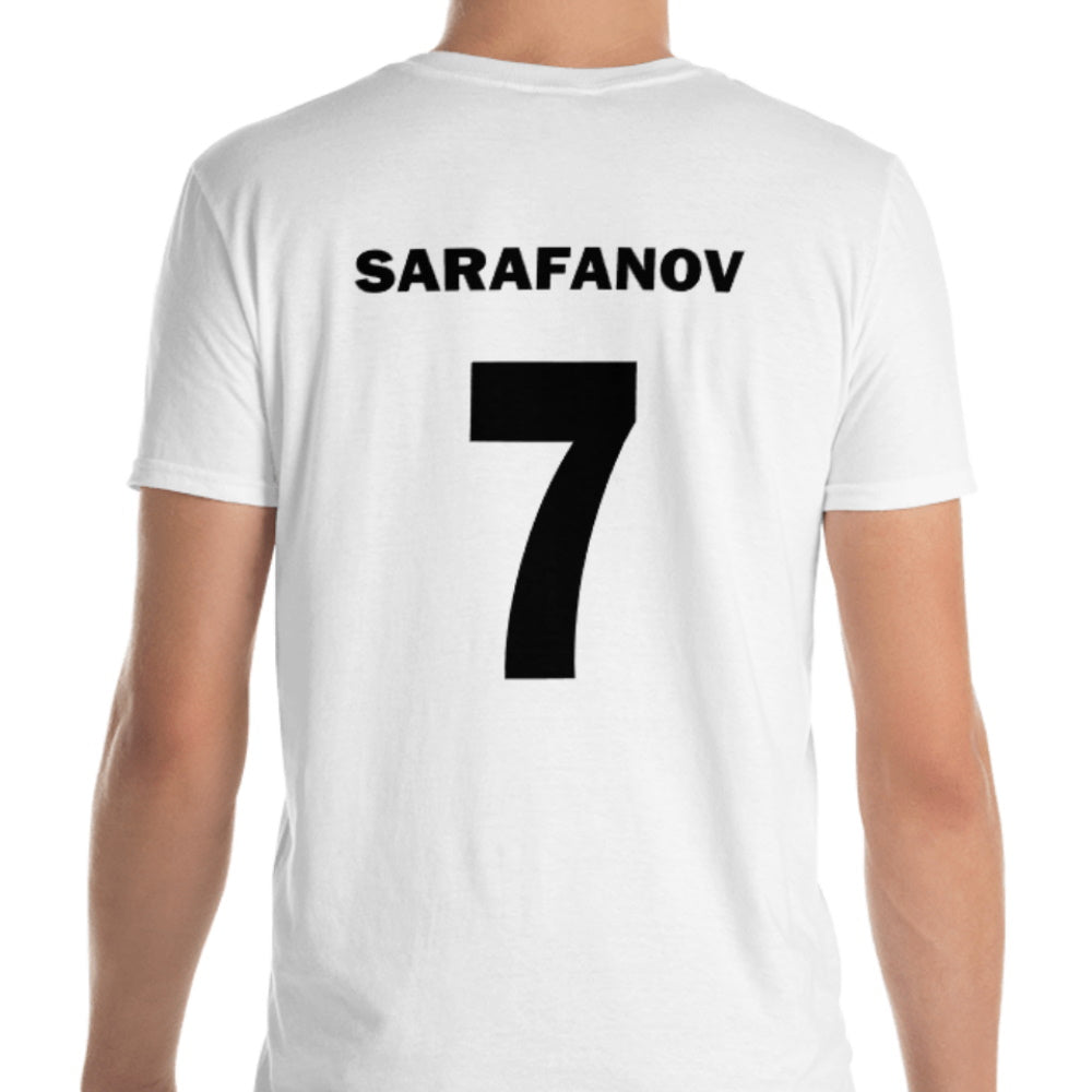 sarafanov white t-shirt ballet male dancer