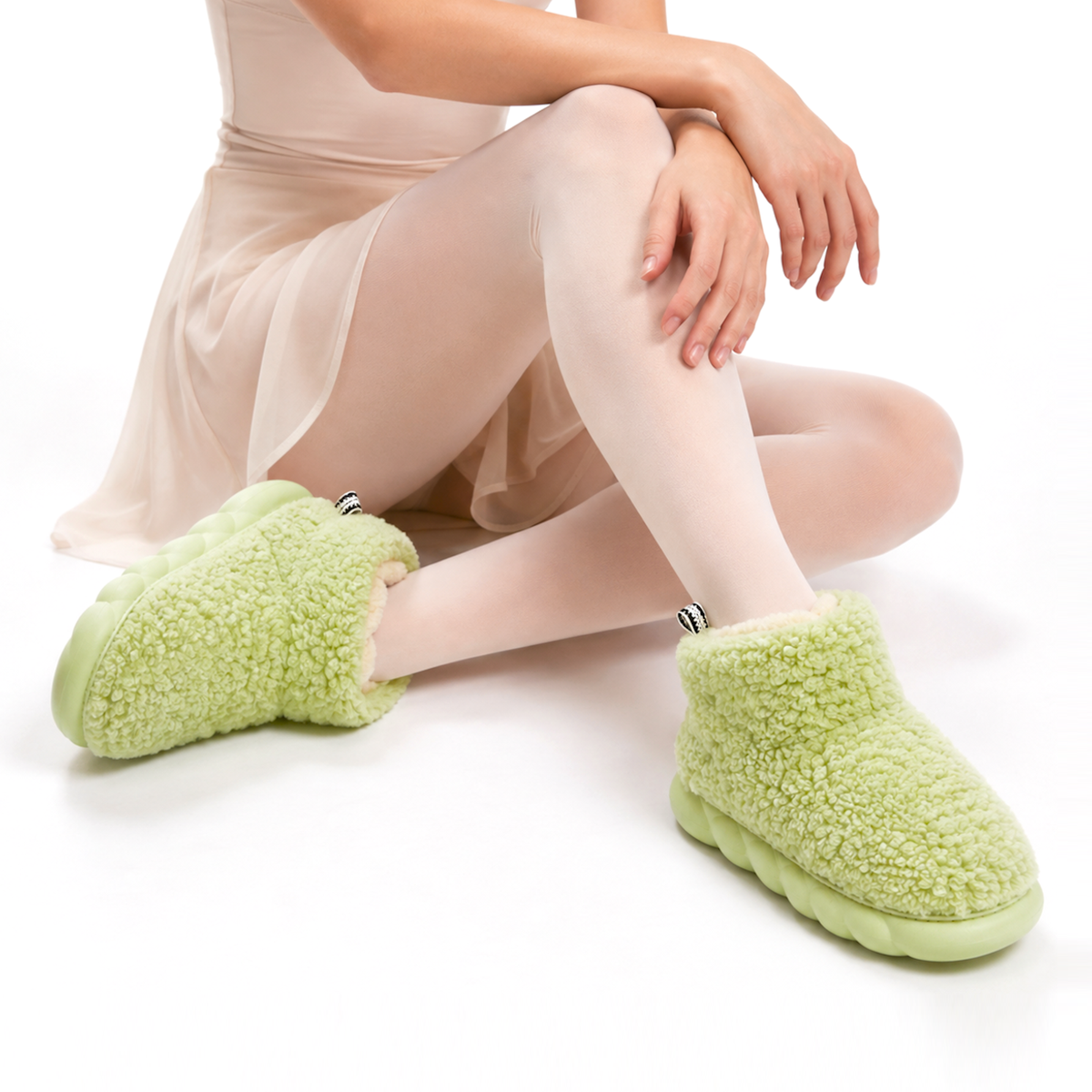 Fluffy Studio Booties