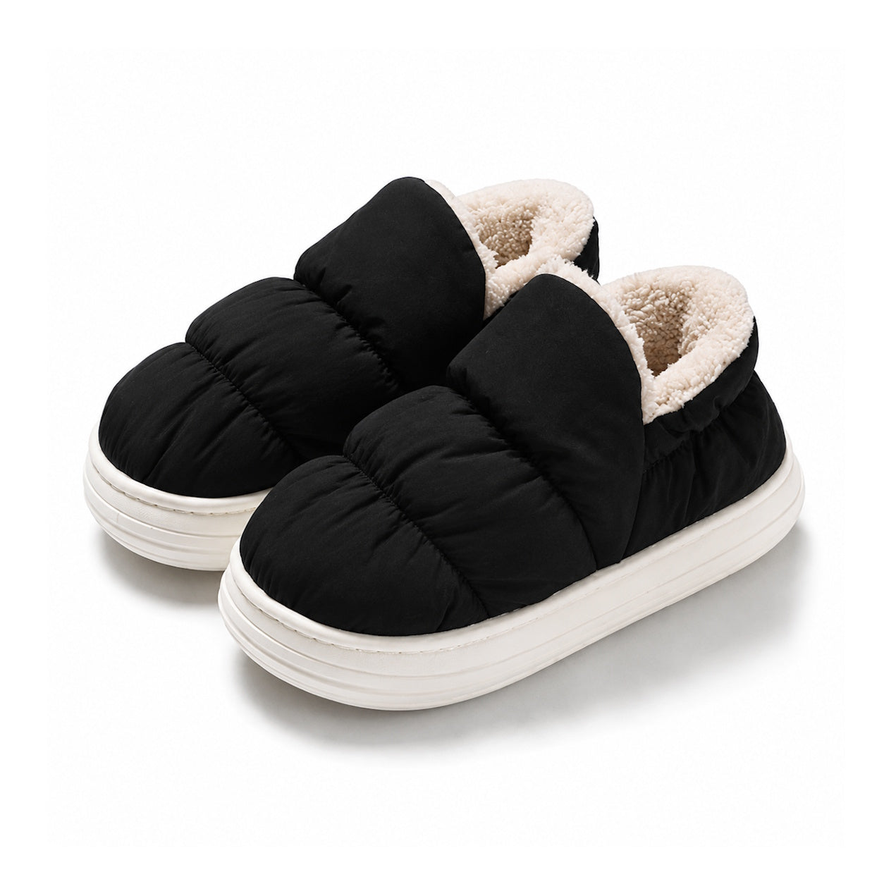 Marshmallow Warmup Booties