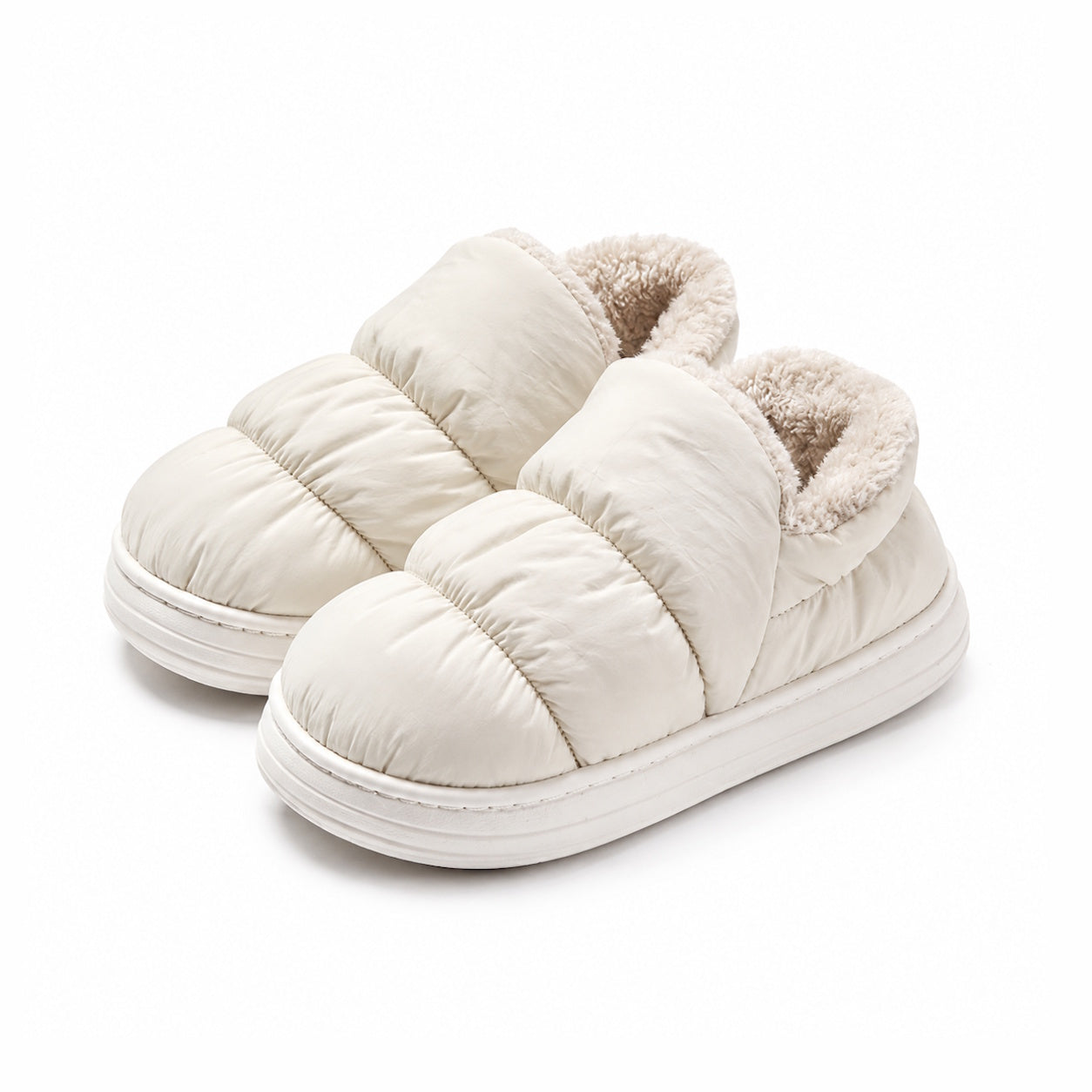 Marshmallow Warmup Booties