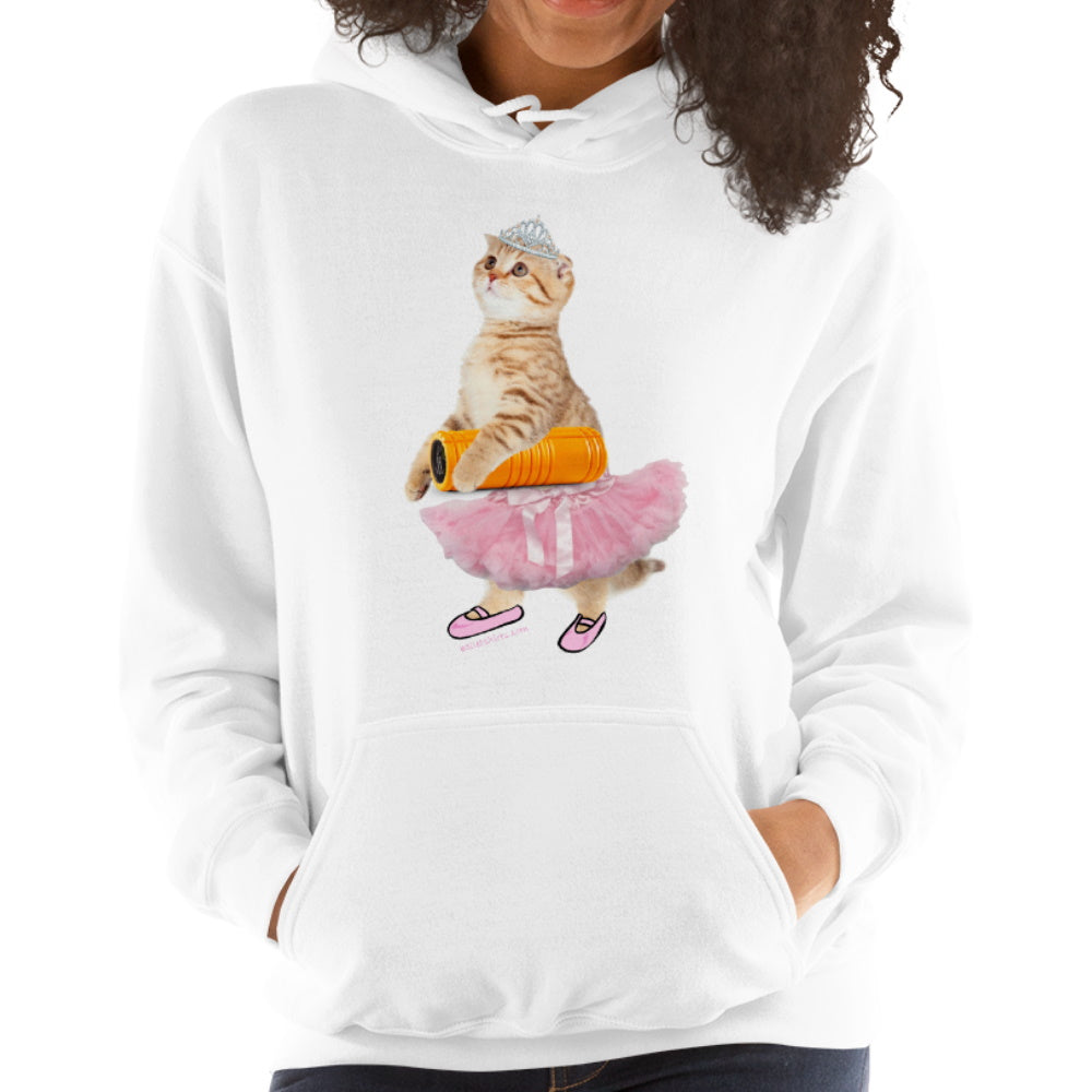 Hazel The Cat Ballerina Unisex Hoodie