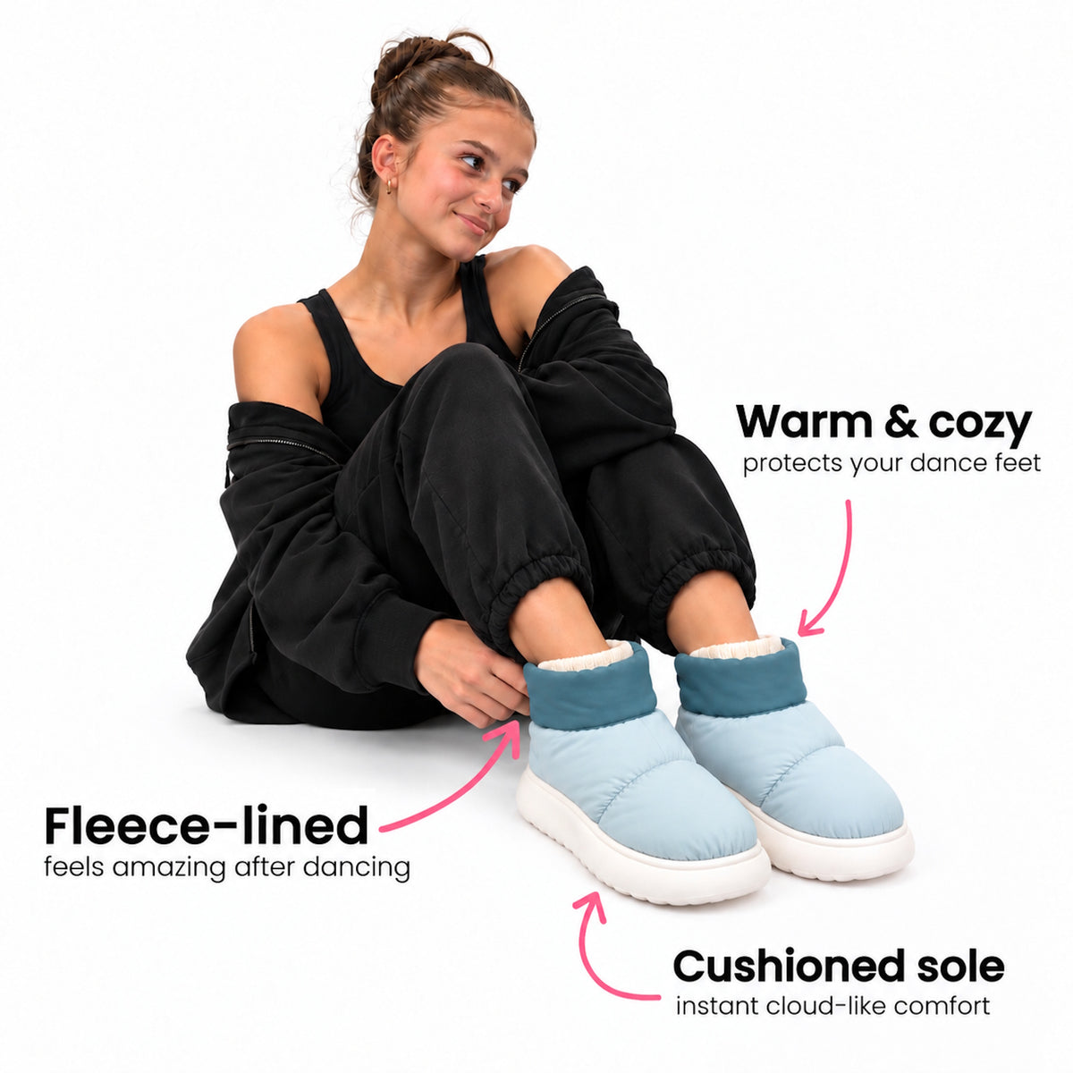 Puffy Studio Booties